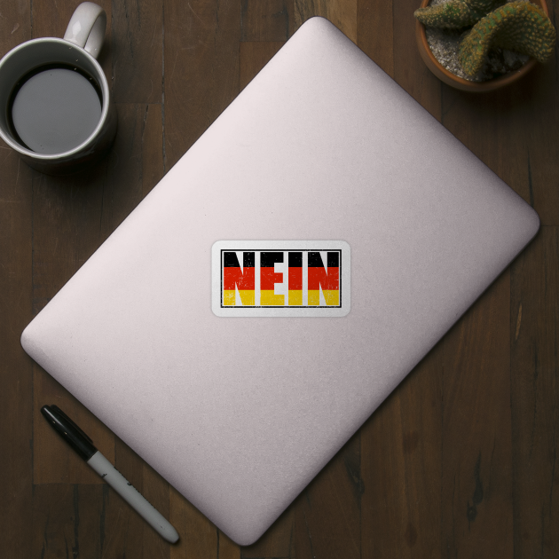 German Flag Nein by SinBle